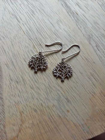 Boucles d'oreilles arbre de vie