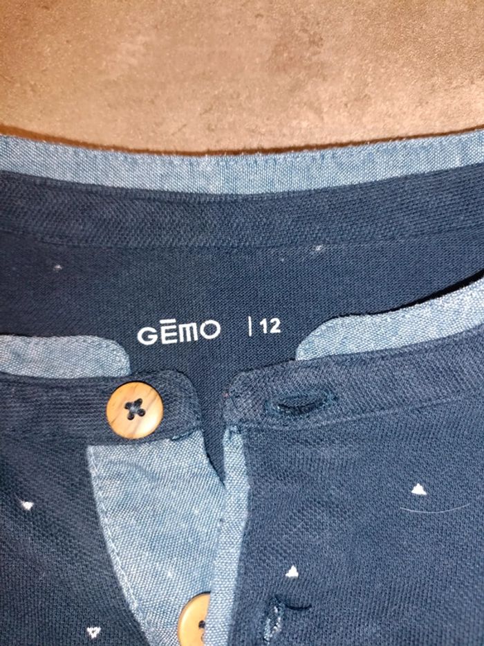 Polo garçon col mao - photo numéro 2