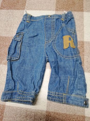 Jean bleu 3 mois