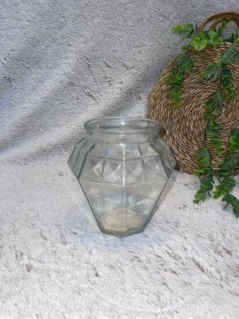 Vase en verre hexagonal - Jenova 