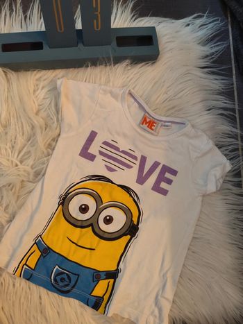 T shirt minion + short