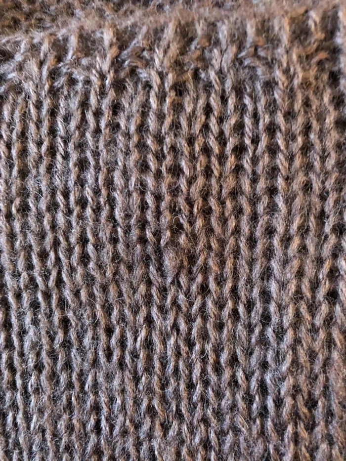 Débardeur maille marron 38/40 Matin blanc - photo numéro 3