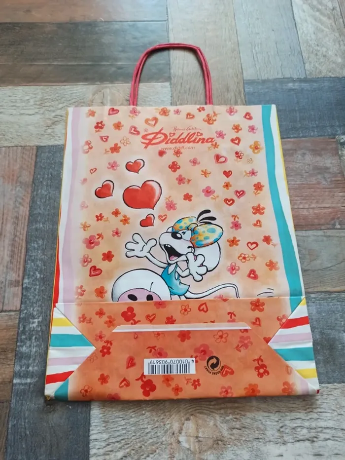 Grand sac en papier Diddl 31 3,00€ - photo numéro 2