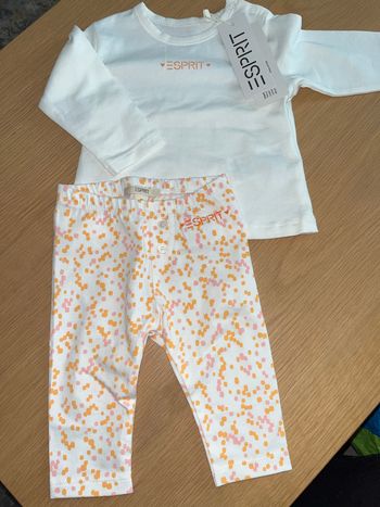 Ensemble esprit 0/3 mois bébé fille 62 cms