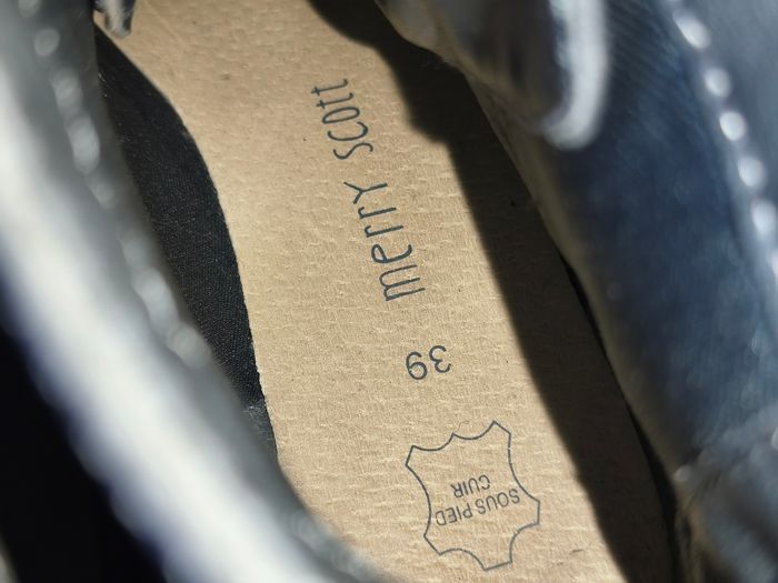 Chaussea Merry Scott Bottines grises/grey pointure 39 - photo numéro 8