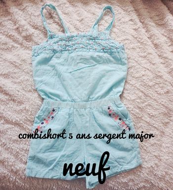 Combishort 5 ans sergent major