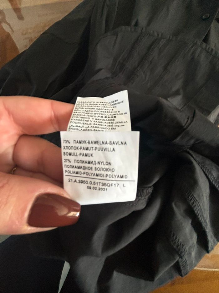 Chemise noire Sisley neuve L - photo numéro 14