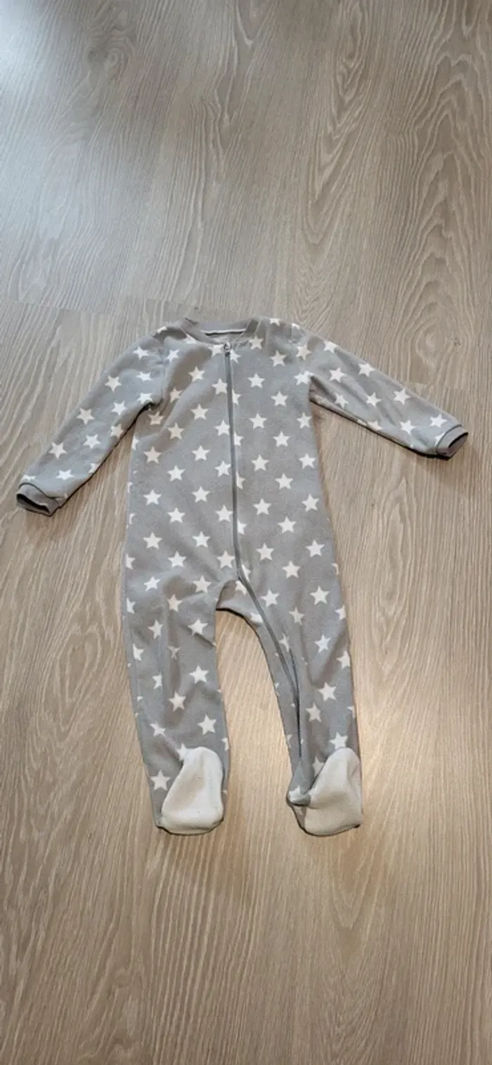 Lot 2 pyjamas 1 pièce 36 mois - 3 ans - photo numéro 2