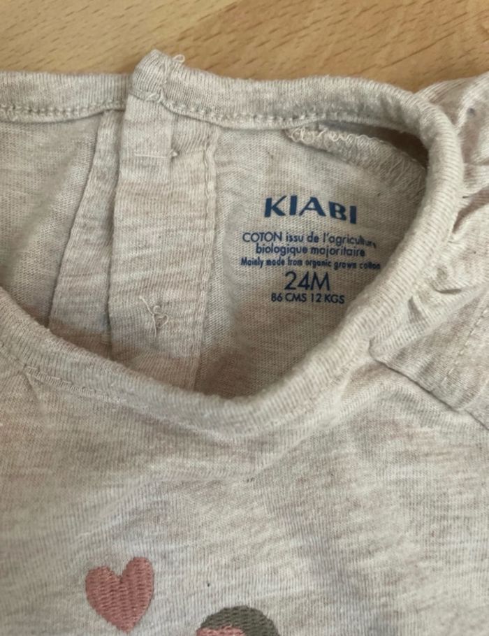 T-shirt manches longues Kiabi 24mois - photo numéro 2