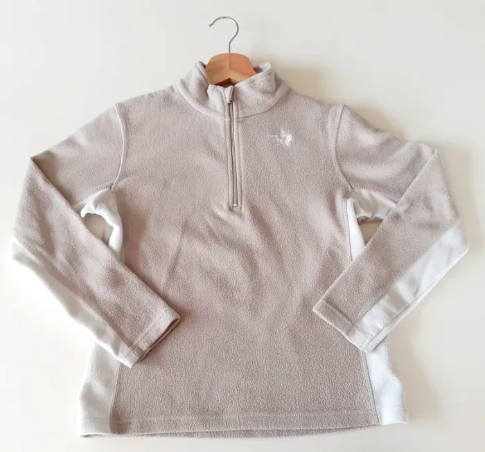 Polaire beige - 10 ans