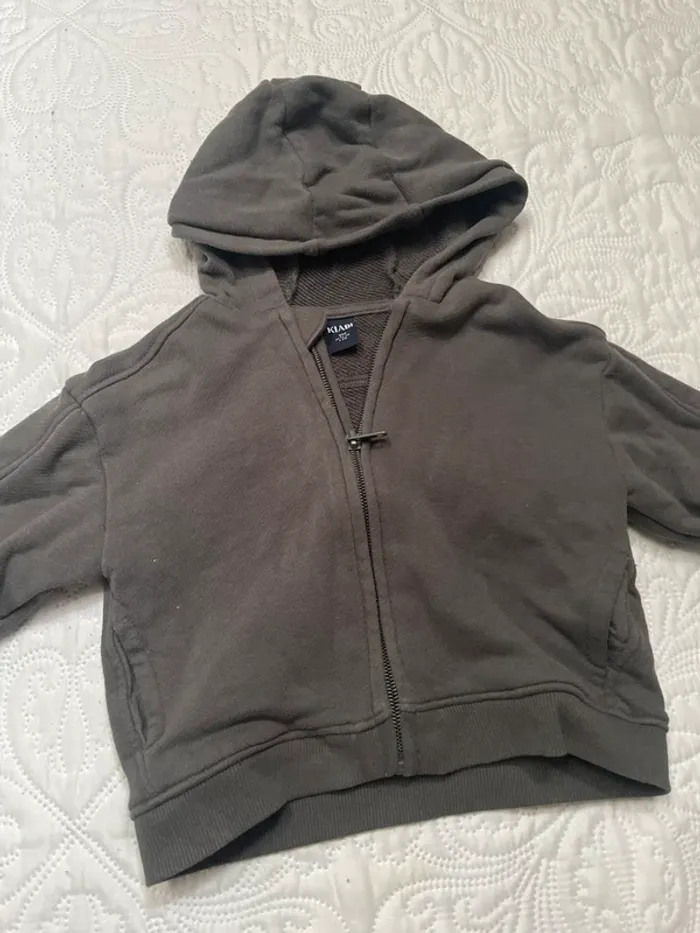 Veste grise kiabi
