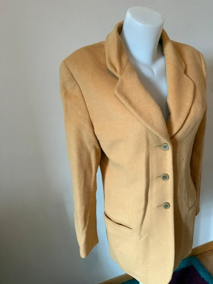 Veste en bon état taille 36 camel / moutarde Joseph janard - photo numéro 2