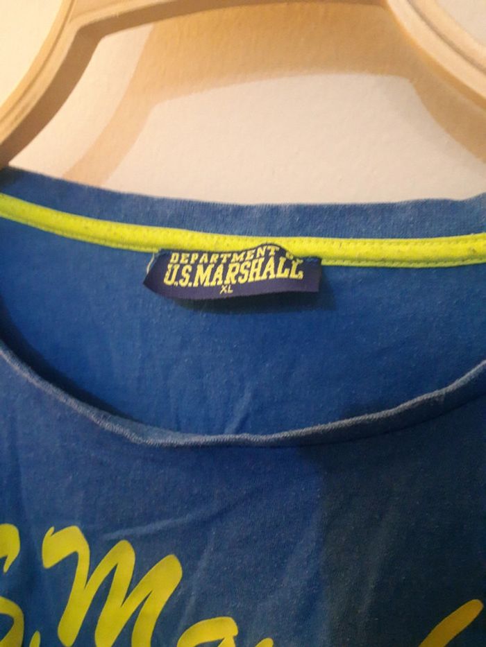 T shirt us marshall - photo numéro 3