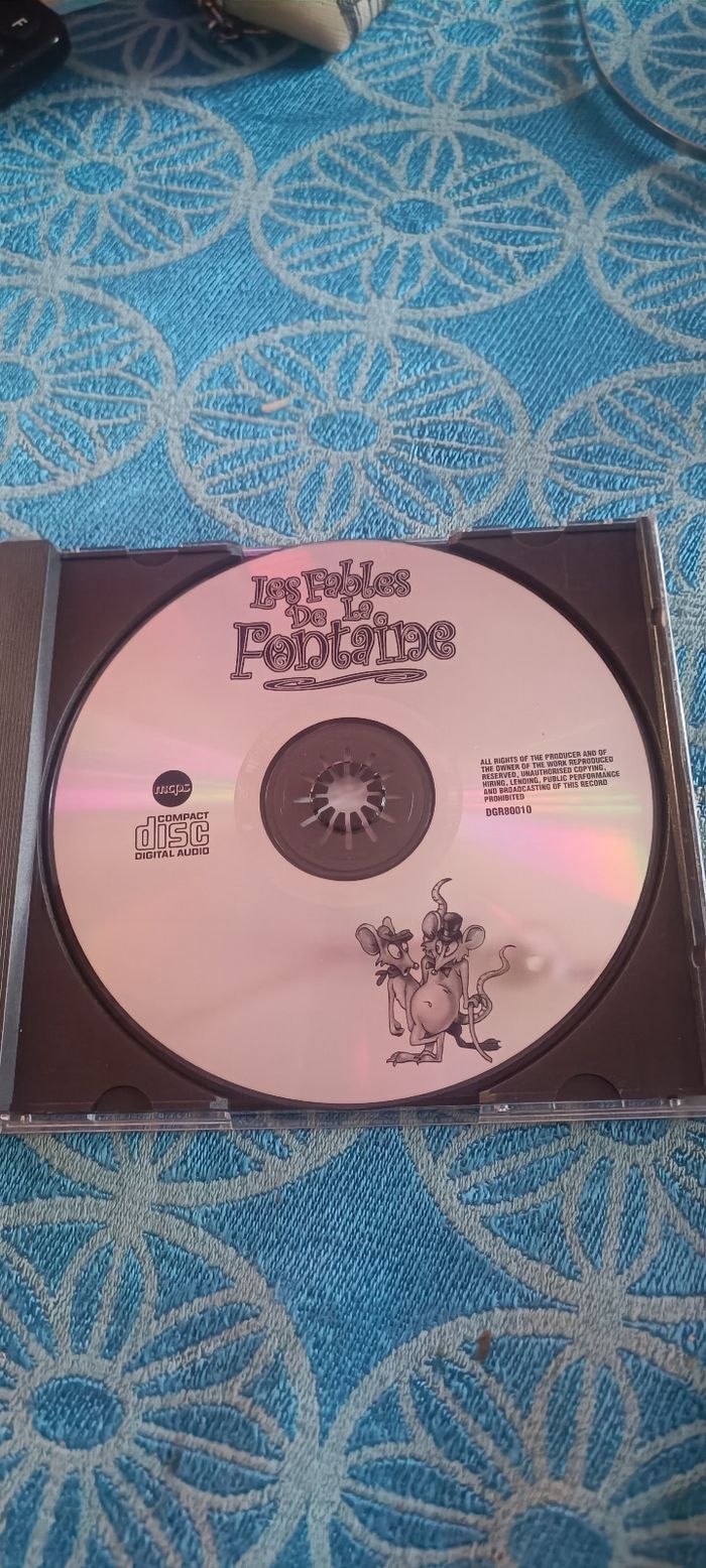 Cd les fables de la fontaine - photo numéro 3