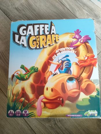 Gaffe à la girafe