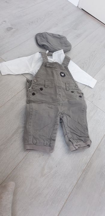 ensemble salopettd 3 mois