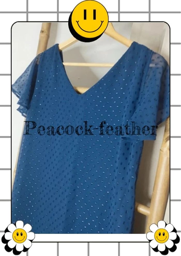 Robe bleue Kiabi 40 - photo numéro 9