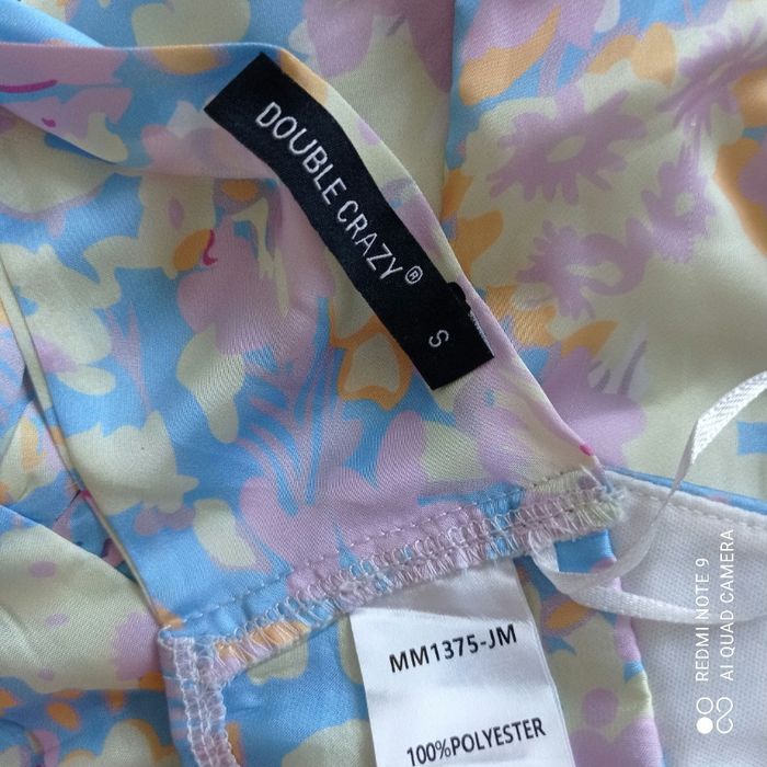 Crop top dos nu à motifs multicolores t36 - photo numéro 5