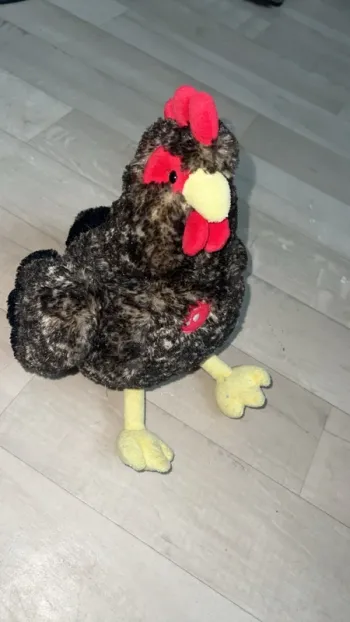Peluche poule