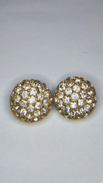 Magnifique clips strass