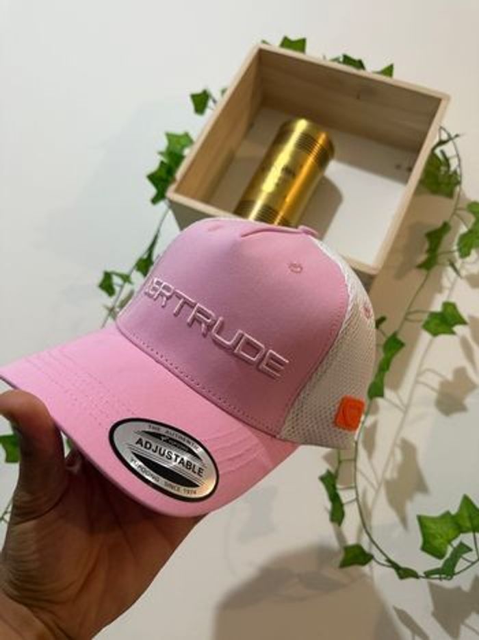 Casquette Gertrude rose