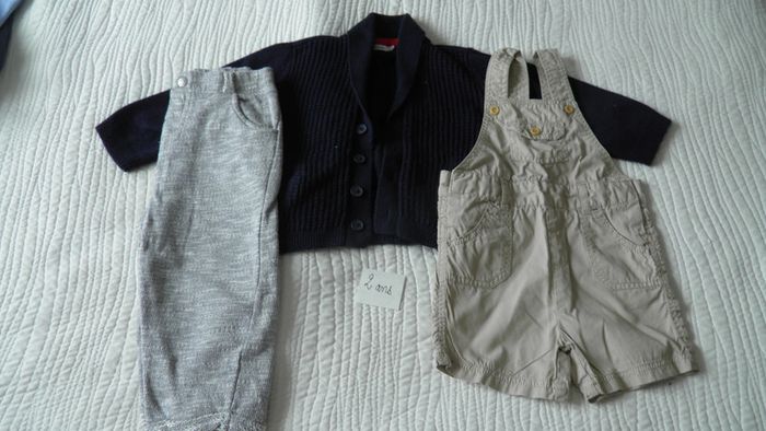 Lot de 3 vêtements garçon 2 ans