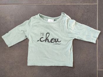 Tee-shirt bébé manches longues