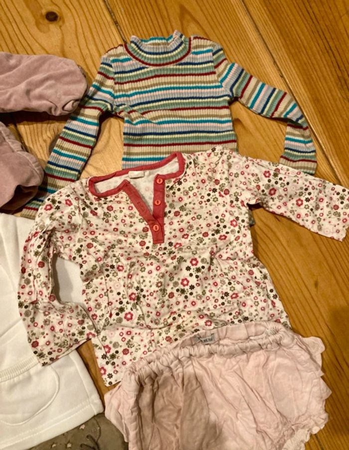 Lot de vêtements bébé fille 9 mois - photo numéro 4