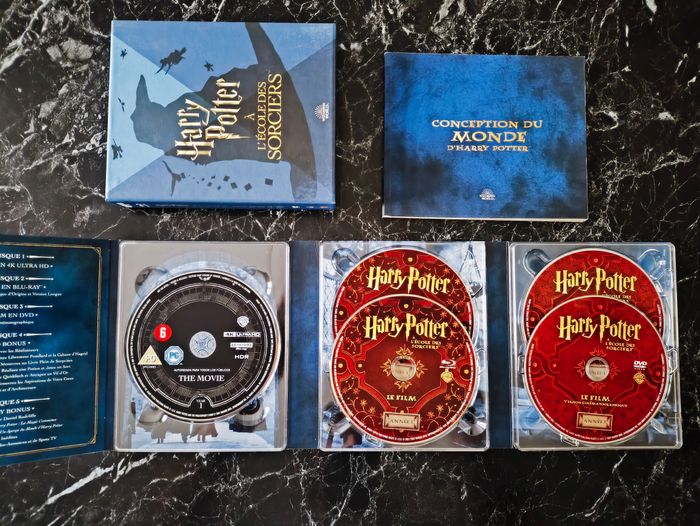 Coffret Harry Potter à l'École des Sorciers en 4K UHD / Blu-ray - photo numéro 5