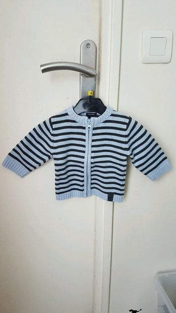 Gilet garçon - T. 3 mois