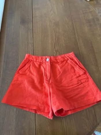 Short orange Jacadi 12 ans, en bon état