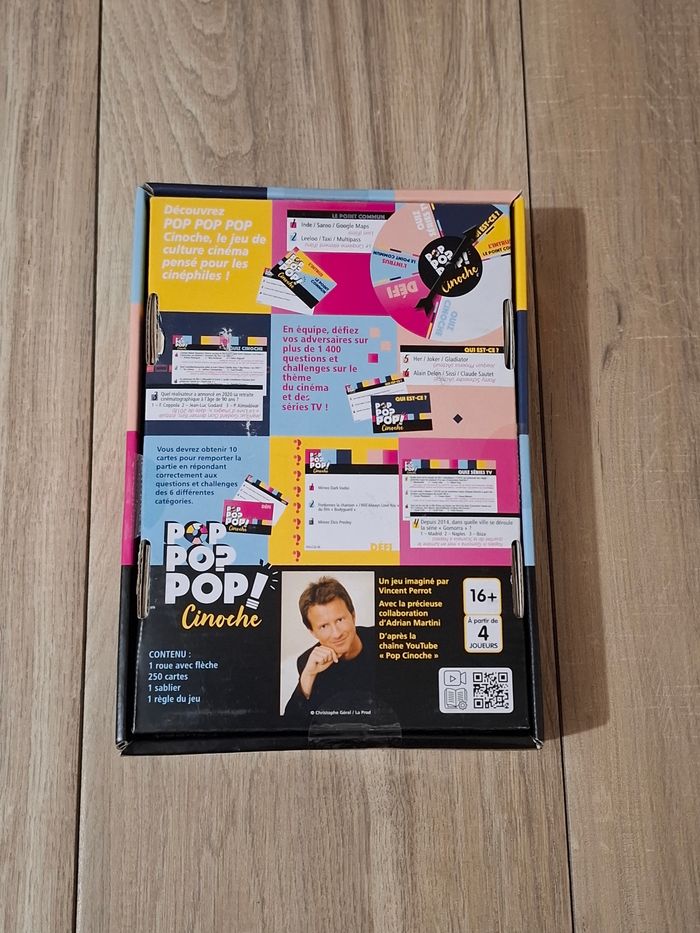 POP Cinoche Jeu ambiance cinéma ludique et convivial 4 joueurs et plus Idéal amis ou famille - photo numéro 2