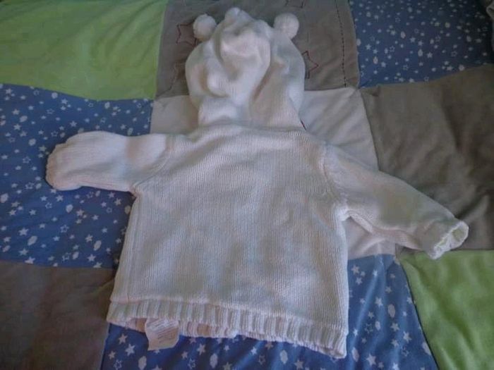 Gilet épais ourson Kiabi 1 mois - photo numéro 3