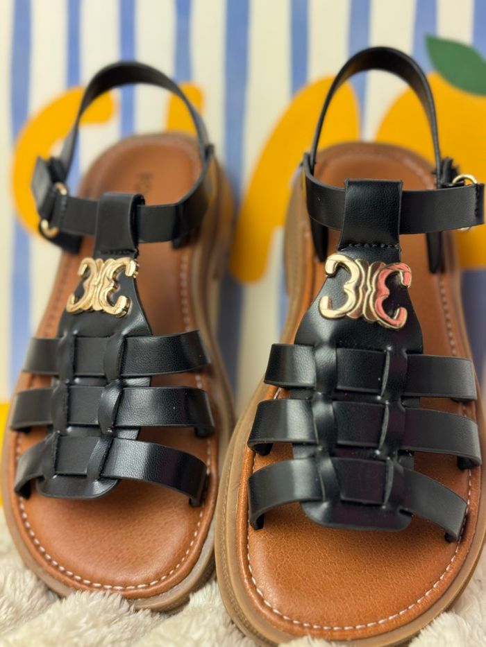 Sandales spartiates fille taille 31 - photo numéro 5