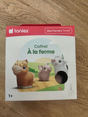 Coffret à la ferme. Mes premiers tonies.