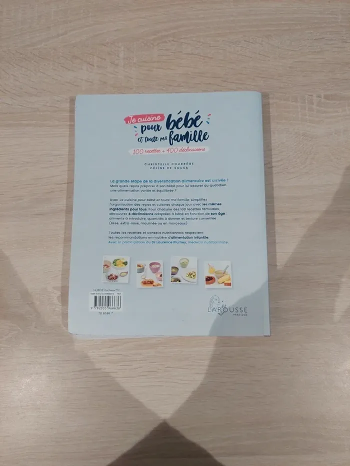 Livre cuisine : Je cuisine pour bébé et toute ma famille - photo numéro 2