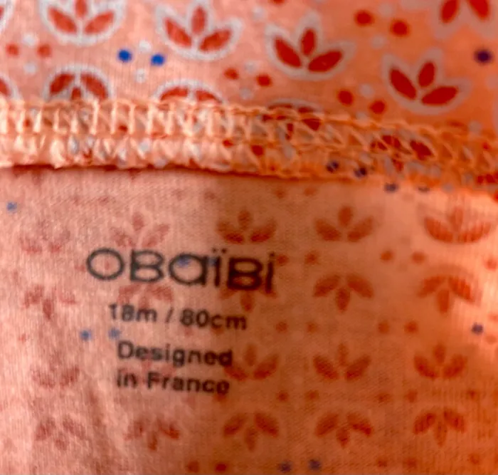Legging Obaïbi 18 mois - photo numéro 2
