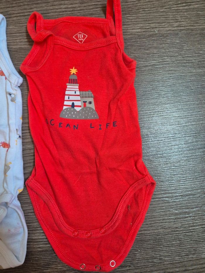 Lot de 3 bodys sans manches - photo numéro 2
