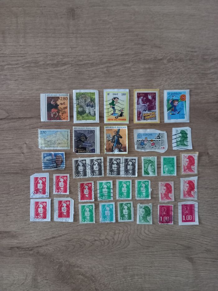 Timbres Français " 34 timbres "