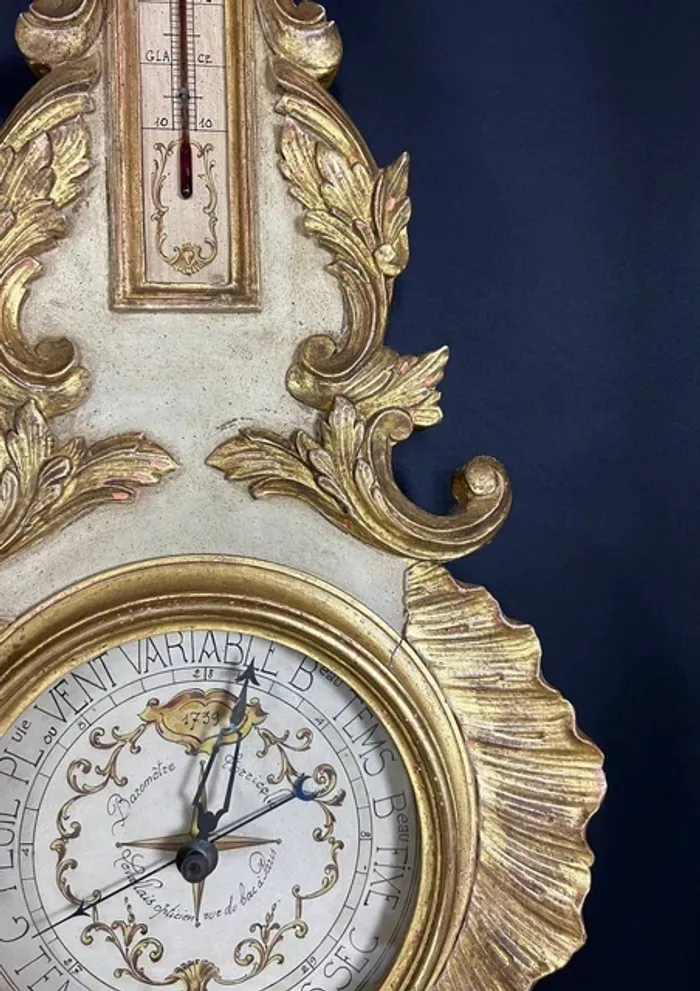 Élégant baromètre-thermomètre - photo numéro 4