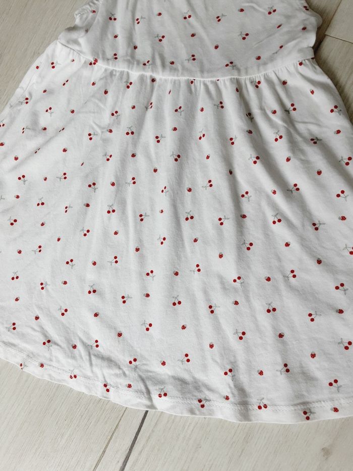 Vêtement bébé fille robe cerises 24 mois 2 ans - photo numéro 3