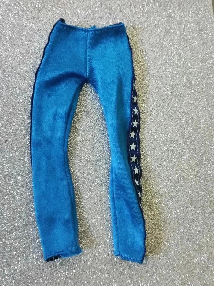 8/ accessoire Monster High pantalon bleu / étoile - photo numéro 2