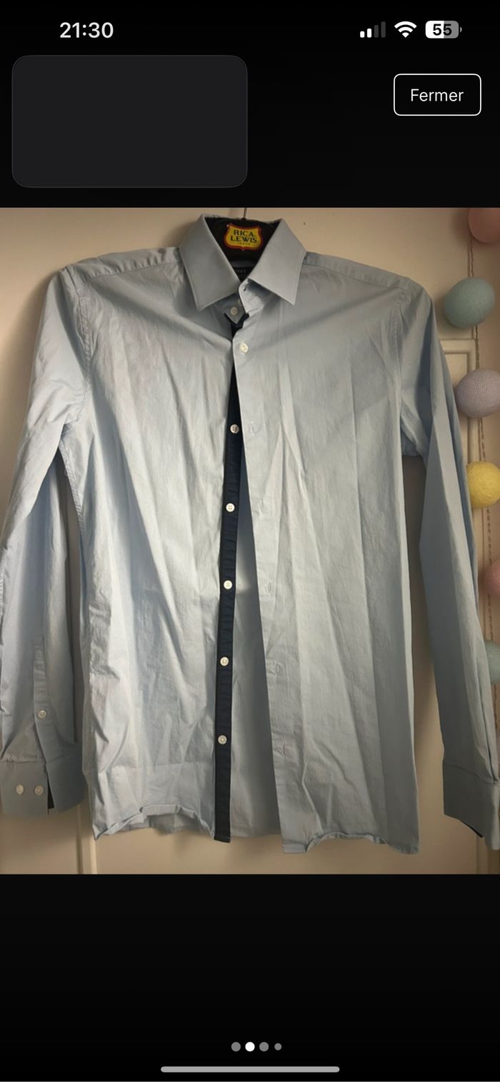 Chemise bleue ciel - photo numéro 2