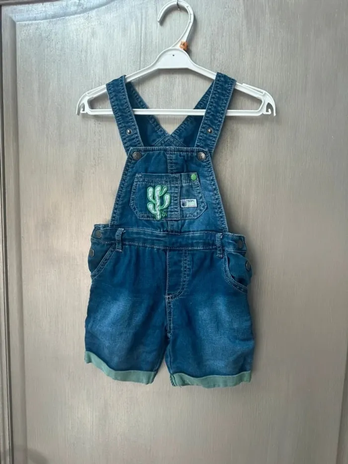 Salopette en jean légère 2 ans orchestra - photo numéro 2