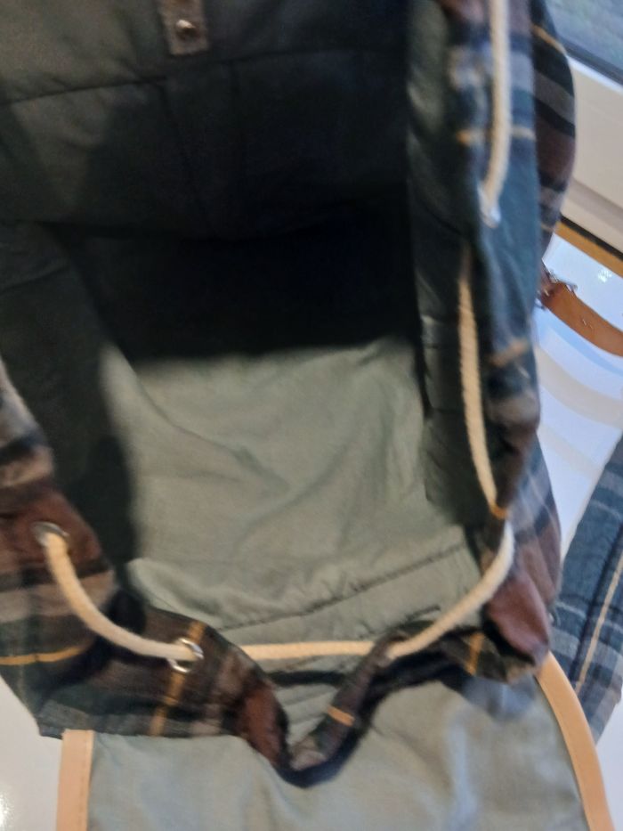 Sac à dos  motif à carreaux Daniel Ray - photo numéro 9