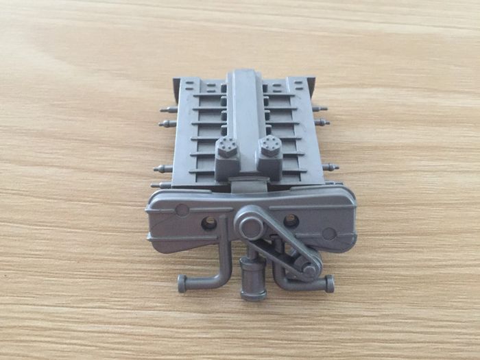 Partie moteur pièce détachée Ferrari testarossa 1984 miniature 1/18 1/18e 1/18eme burago #A47 - photo numéro 2