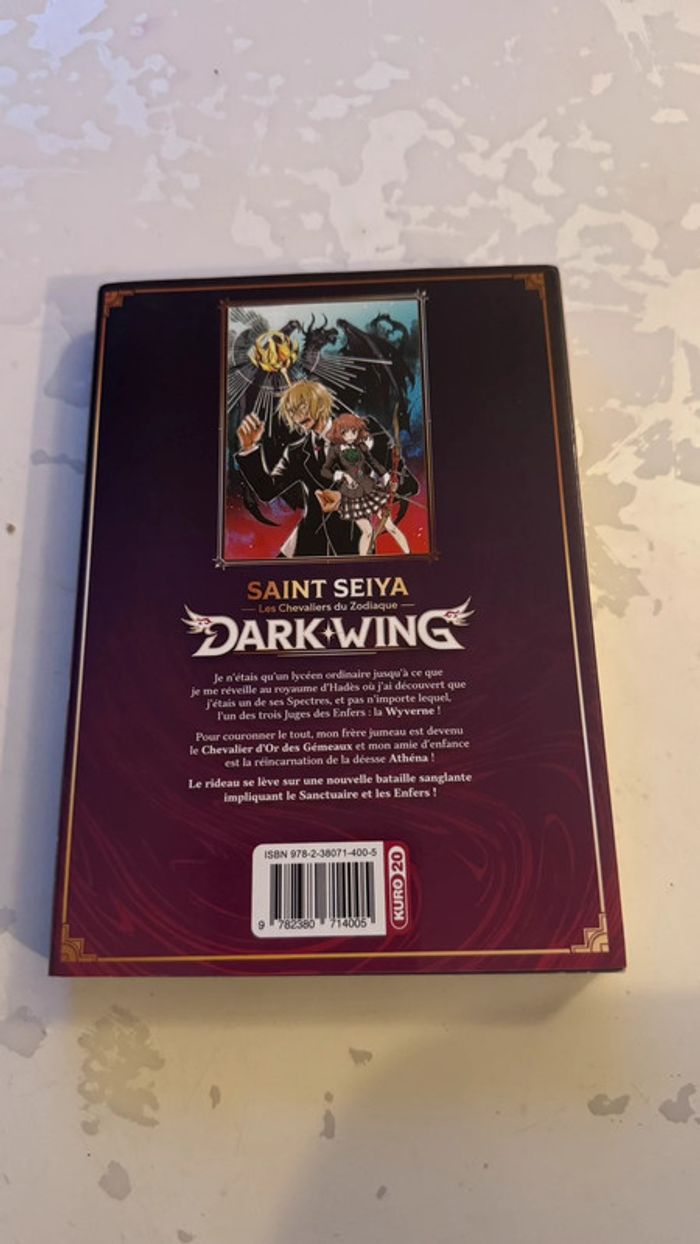 Manga - Saint Seiya Dark Wing Tome 1 - Édition Française - Comme Neuf - photo numéro 3