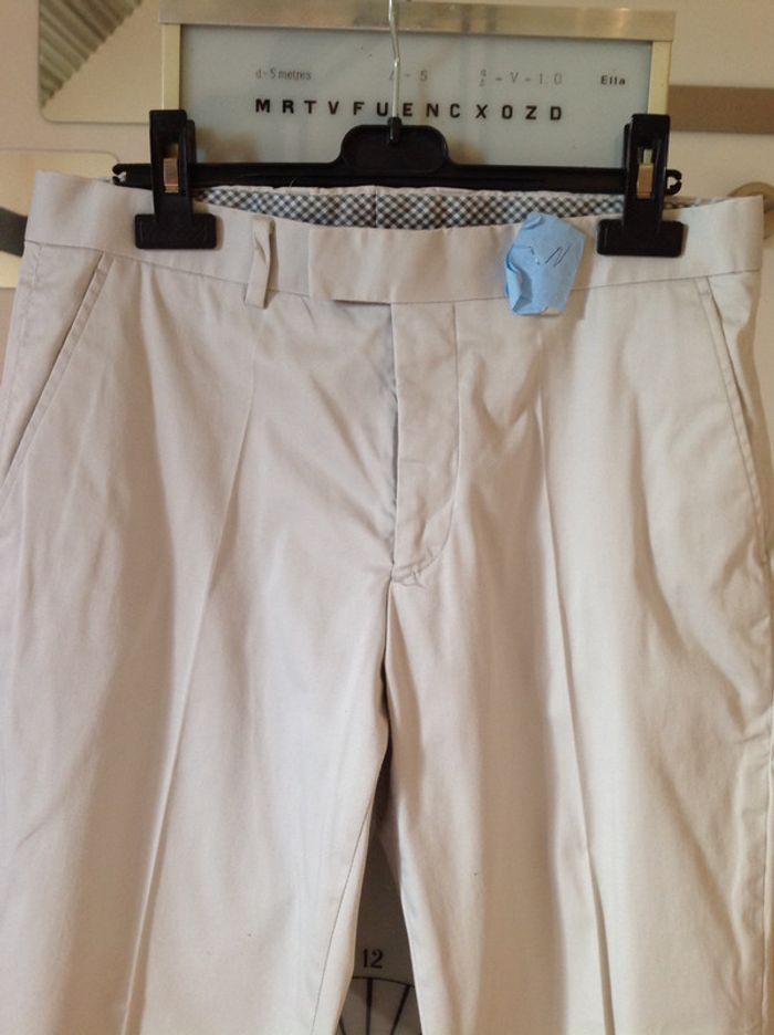 Pantalon de costume beige Jules - photo numéro 2