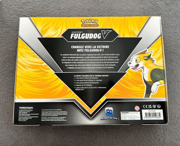 Pokémon coffret Fulgudog - photo numéro 3
