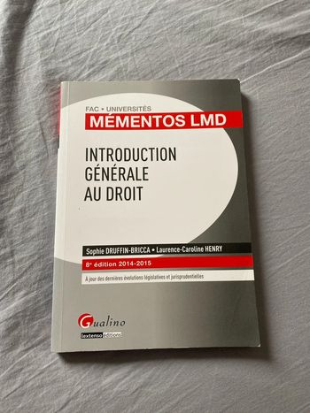 Introduction général au droit